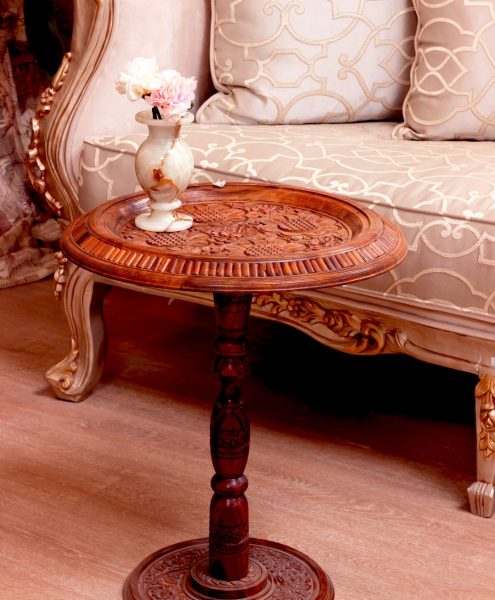 Hand-carved Furniture - Indian Home Art